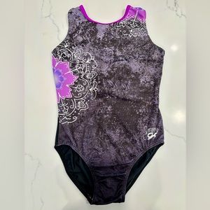 GK elite gymnastics leotard.